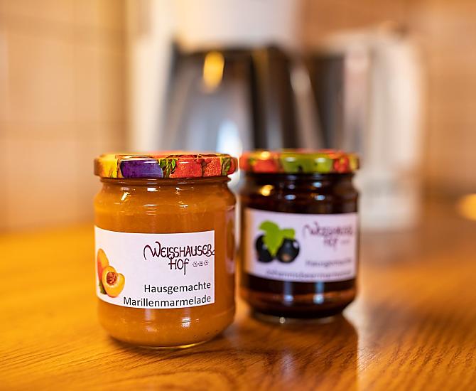 Zelfgemaakte jam
