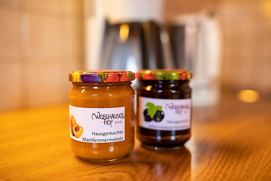 Zelfgemaakte jam