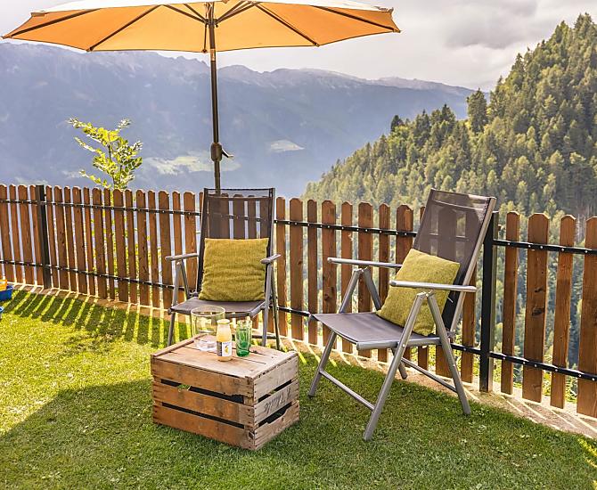Ontspannen in de tuin