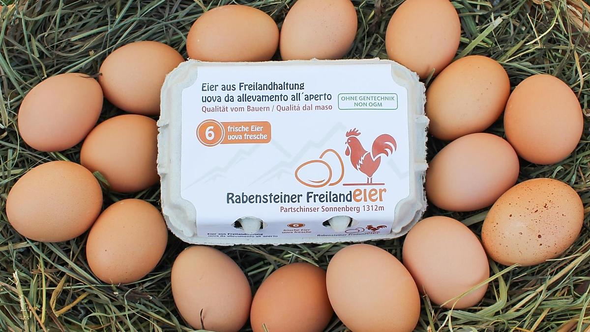 Rabensteiner vrije-uitloopeieren