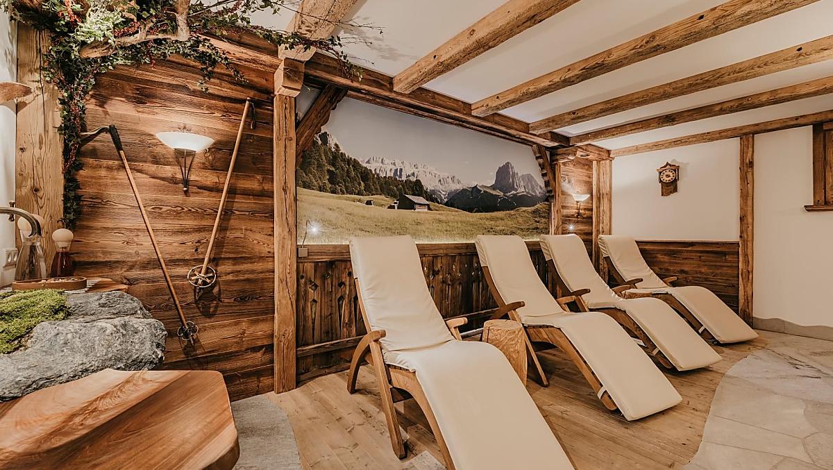 Rustruimte in het wellnessgedeelte