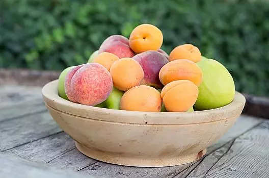 Fruit uit onze tuin