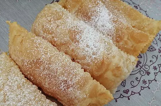 Uit de hand van de boerin... boerenkrapfen gevuld met abrikozenjam
