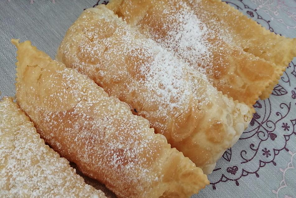 Uit de hand van de boerin... boerenkrapfen gevuld met abrikozenjam