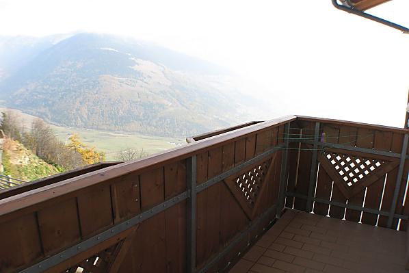 Der Balkon ist nach Osten gerichtet