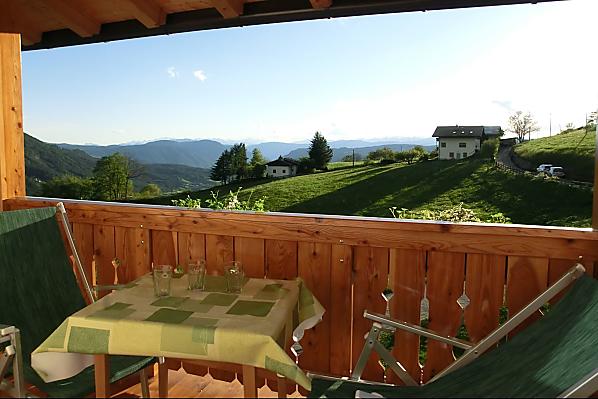 Balkon mit Fernsicht