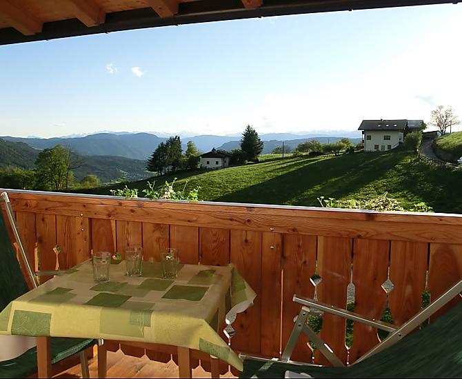 Balkon mit Fernsicht