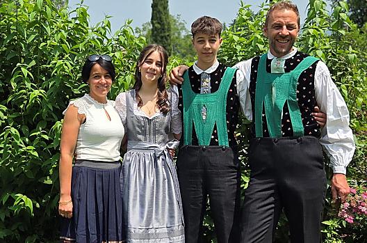 Doris, Lena, Max en Hannes