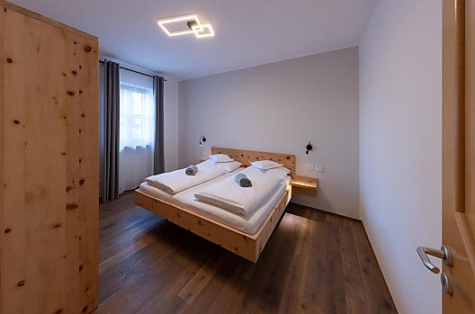 Zirbenhout-kamer in alle appartementen