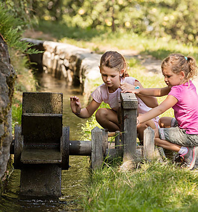 Waalwegen in Untervinschgau - Zuid-Tirol