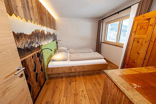 Schlafzimmer mit Panoramablick