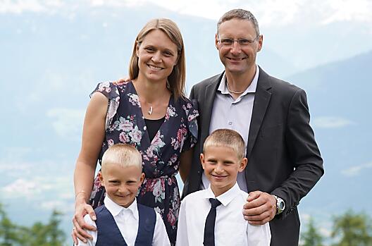 Jullie gastfamilie: Julian, Hannes, Veronika en Stefan
