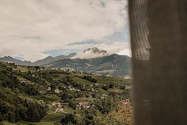 Ausblick vom Schlafzimmer