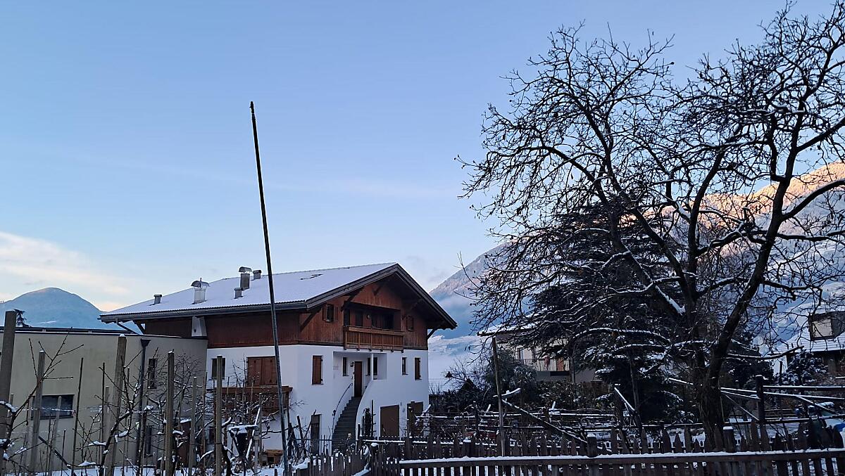 Sneeuw in Meran