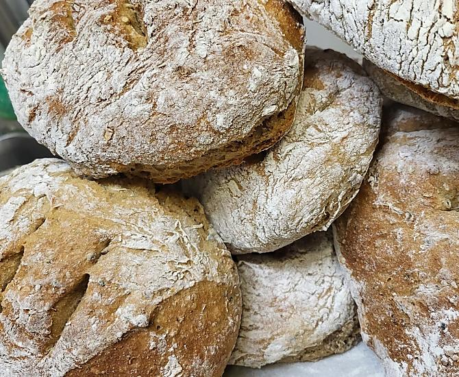 Zelfgebakken brood