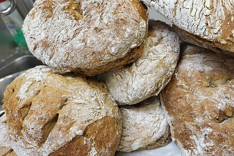 Zelfgebakken brood