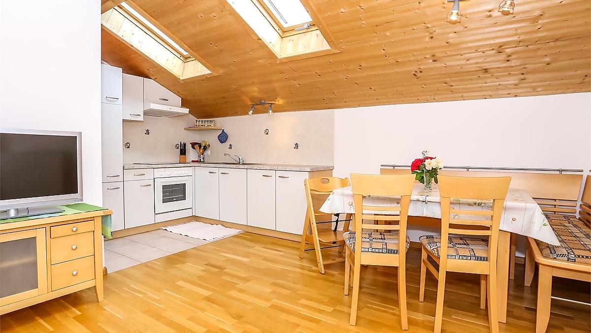 Keuken van vakantiewoning Kassian