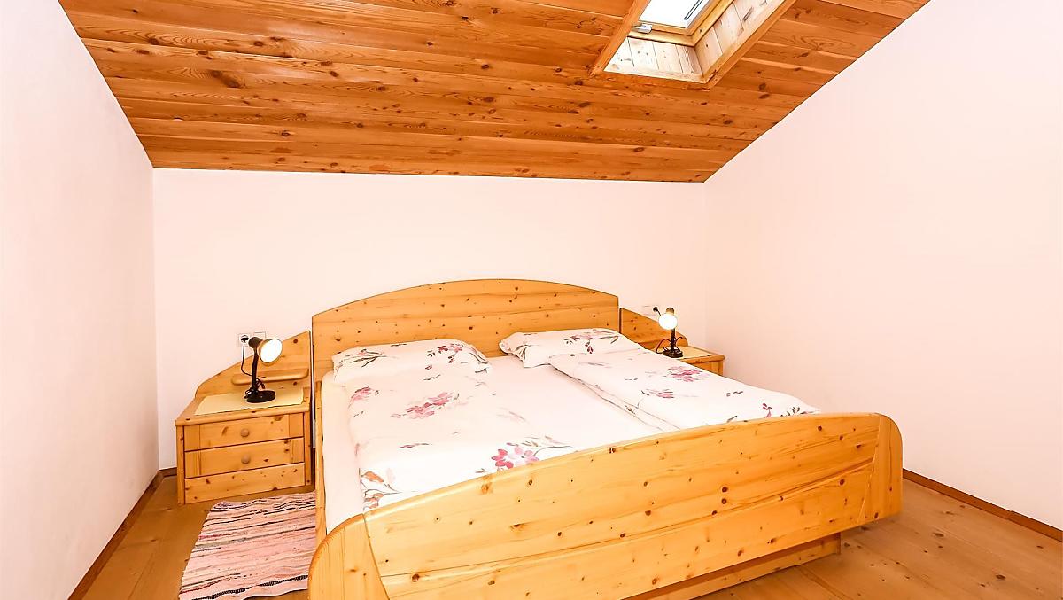 Slaapkamer van vakantiewoning Kassian
