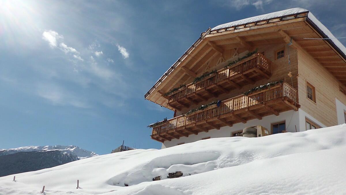 Ons huis in de winter