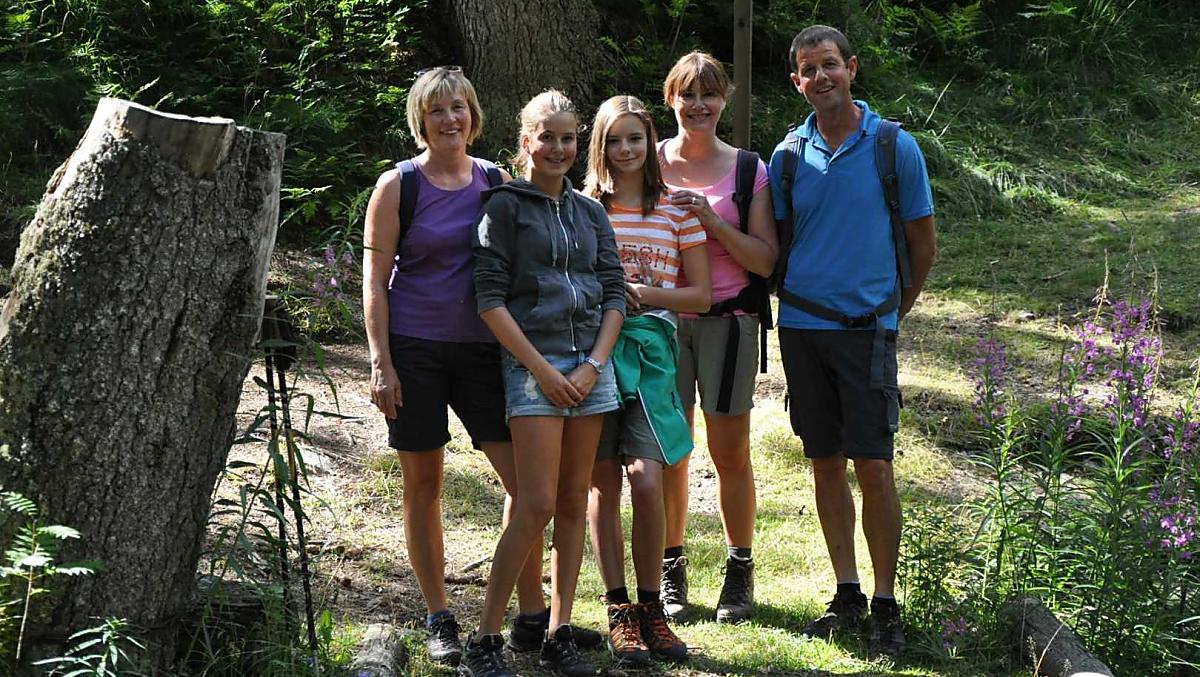 Als de tijd het toelaat, gaan we graag samen met onze gasten wandelen.