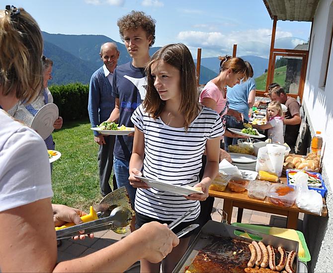 Gezellig samenzijn bij het barbecueën