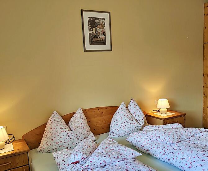 Schlafzimmer 2 im Appartement Akelei.