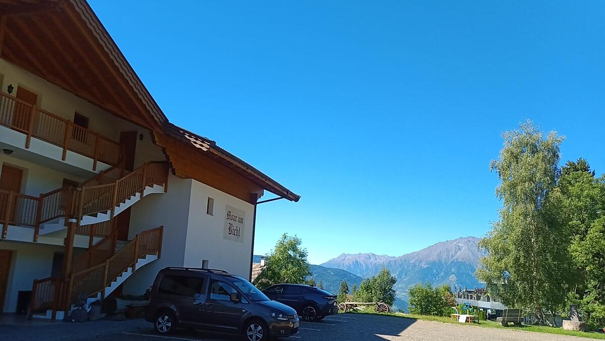 Die Berge zum greifen nah